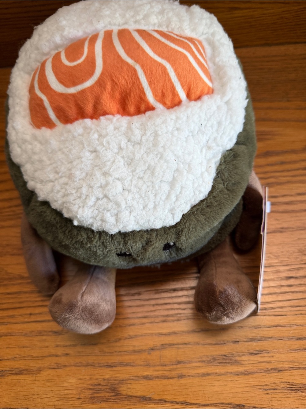 Warmies Plush Reptile Hide - Olive Green, White & Orange Accent